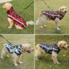 Manteau imperméable réfléchissant pour chien 🧥 protection hivernale grand gabarit