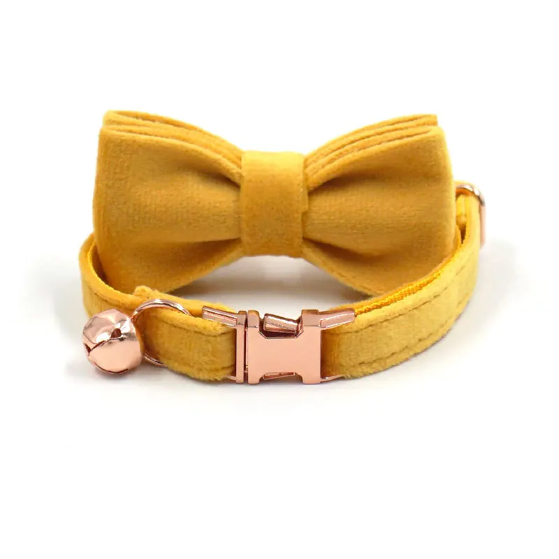 Yellow Bowtie Collar