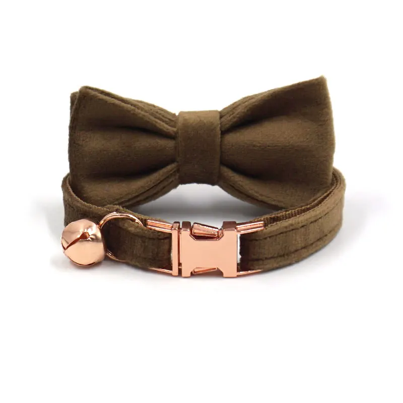 Brown Bowtie collar