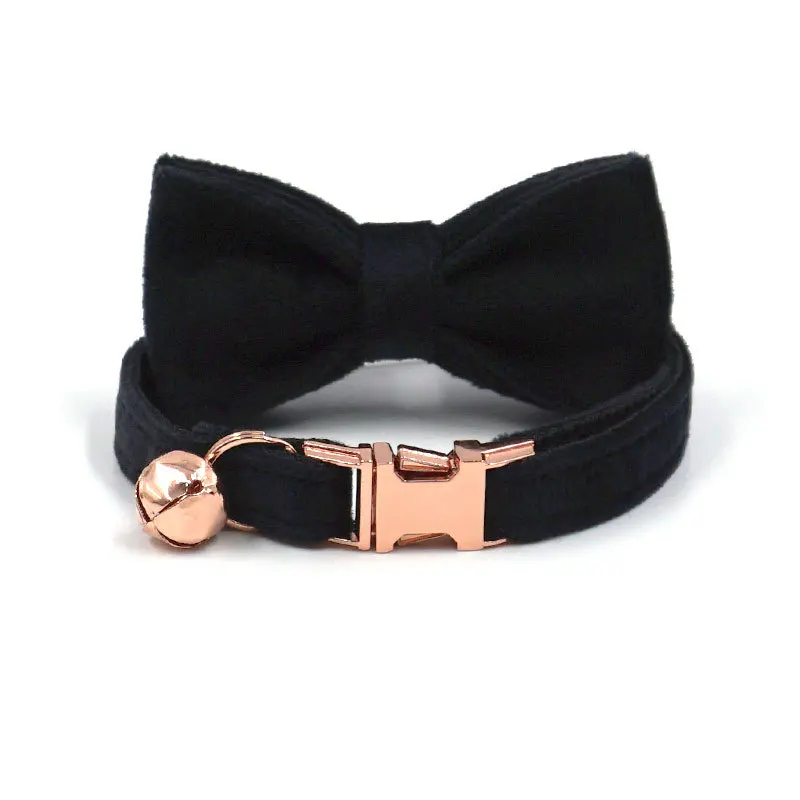Black Collar Bow
