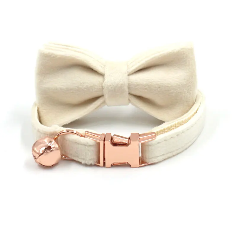 White Collar Bow