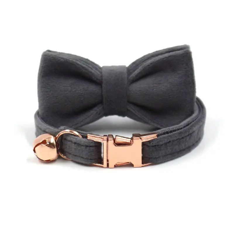 Grey Bowtie collar
