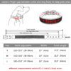 Collier Large en Cuir Suédé Bling pour Chiens Moyens & Grands – Confort