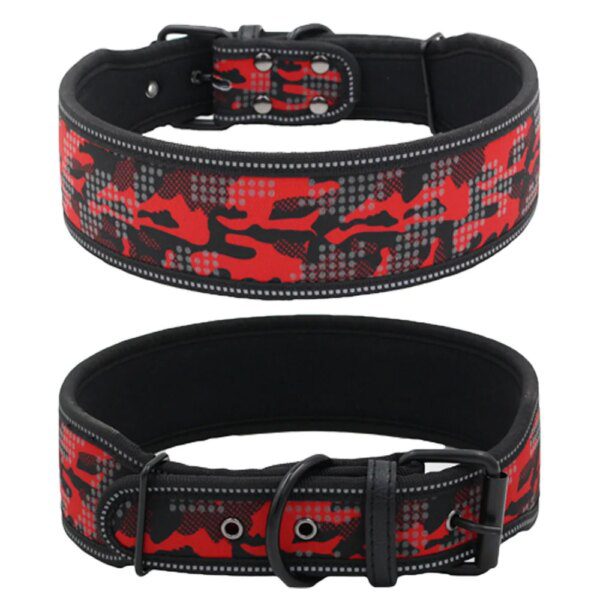 Collier Réfléchissant Haute Visibilité pour Chiens Moyens & Grands – Sécurité