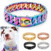Collier de Bain en Métal Doré pour Chien – Résistance Absolue