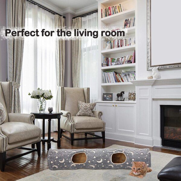 Tunnel du Chat Auto-Lumineux – Tunnel Pliable