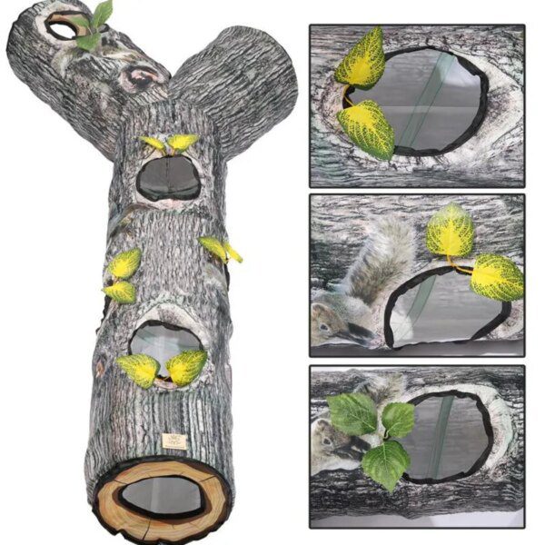 Tunnel du Chat Pliable 3 / 4 / 5 Voies – Jeu Interactif