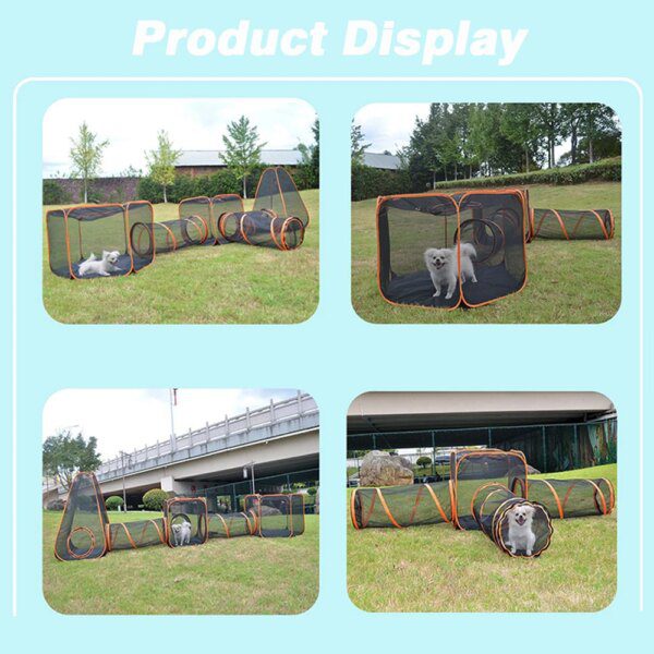 Tunnel du Chat Tube House – Cachette Ventilée