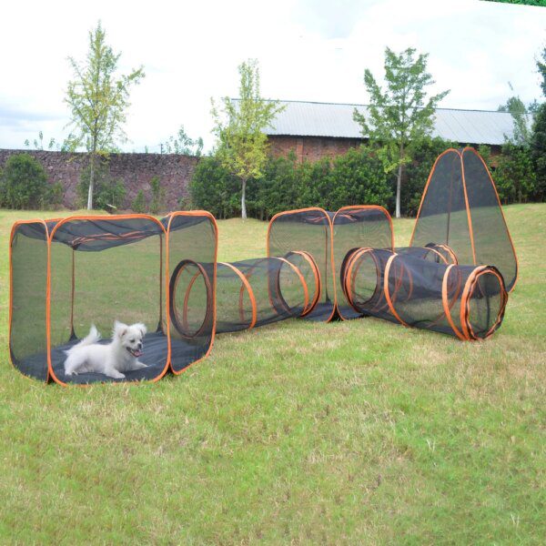 Tunnel du Chat Tube House – Cachette Ventilée