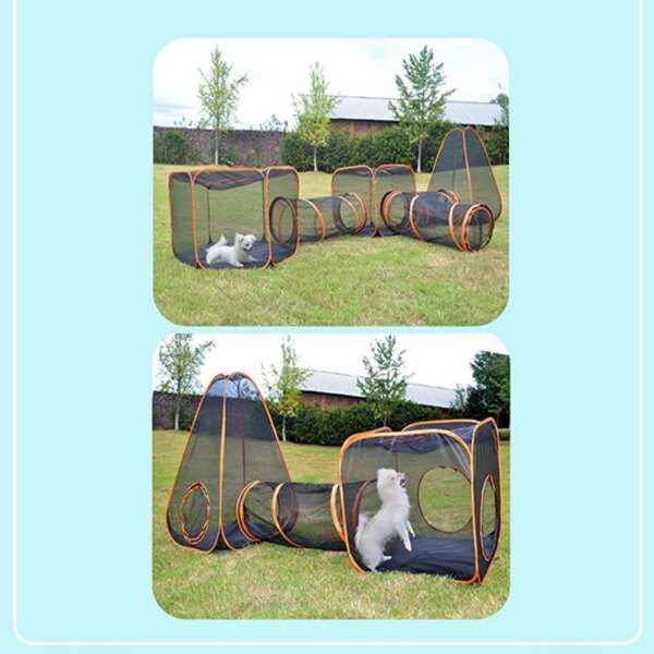 Tunnel du Chat Tube House – Cachette Ventilée