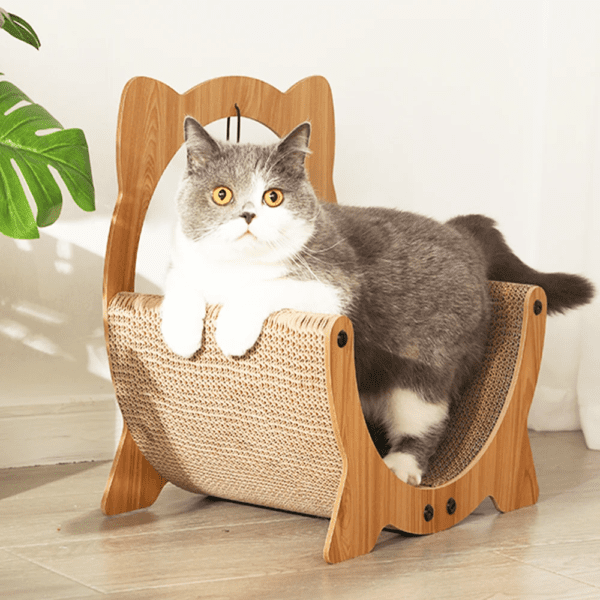 Griffoir Chat – Planche à Gratter à Dossier Creux