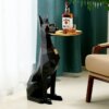 Grande statue Doberman de sol – Sculpture nordique