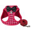 121922-f97928.jpg Harnais chat avec laisse reglable couleur red