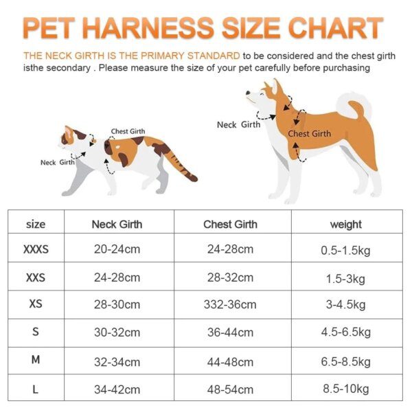 harnais chat anti fugue Ensemble harnais et laisse pour chat, accessoire en Nylon respirant