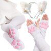 122276-9e9452.jpg chaussettes pattes de chat Ensemble de chaussettes patte de chat pour filles et femmes