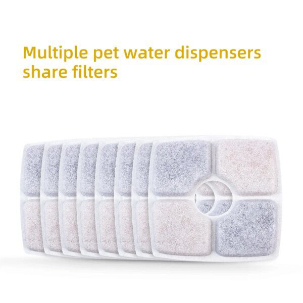 Filtres de Remplacement Professionnels pour Fontaine à Eau Chat & Chien