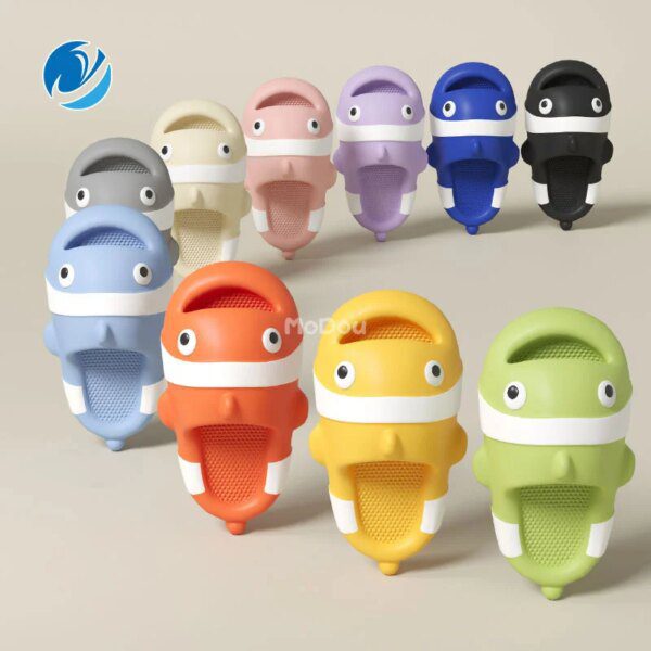 claquette poisson d'été en forme de poisson pour femmes, sandales mignonnes pour enfants