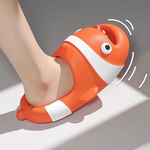 122740-f1ce41.jpg Claquette Poisson pour Femme – Chaussons Amusants