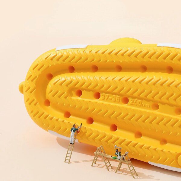 claquette poisson d'été à semelle souple pour femmes, claquettes de poisson Clown