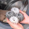 Attrape-poils pour machine à laver – Boule de lessive en silicone réutilisable