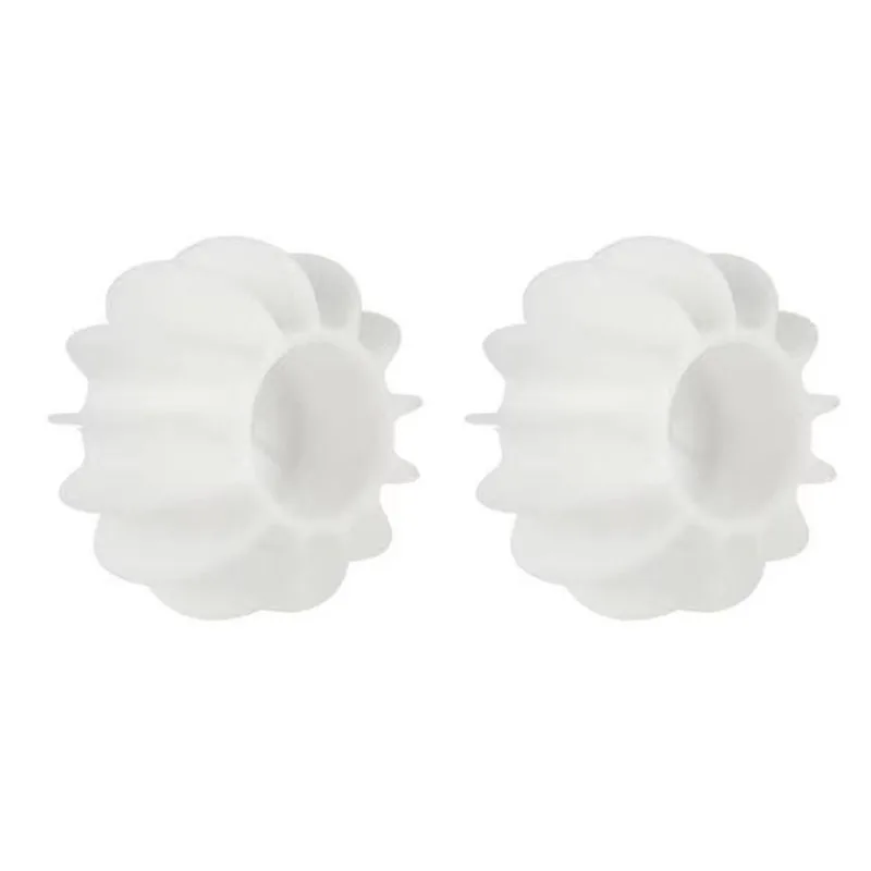 2PCS White
