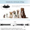 Collier Anti-Aboiement Son vibrant anti-aboiement pour petits et grands chiens
