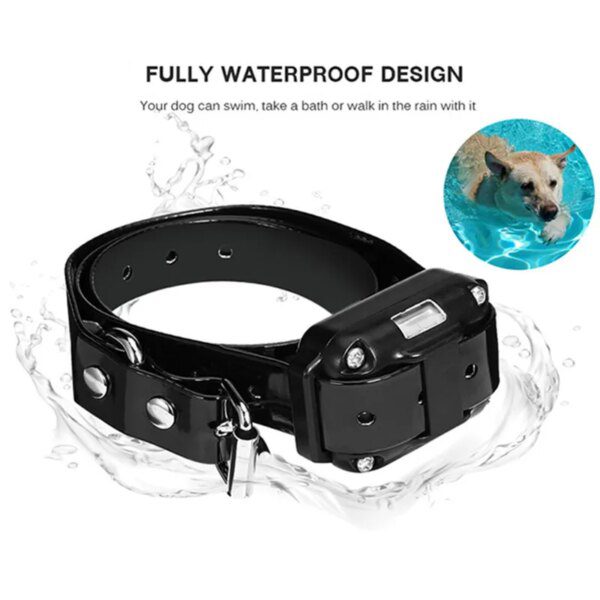 Collier de Dressage Électrique Anti-Aboiement pour Chien – Télécommande 800m