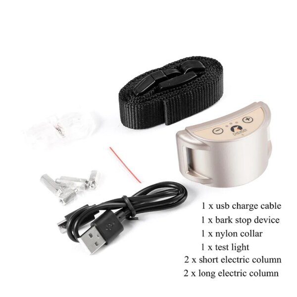 Collier Anti-Aboiement Intelligent pour Chien – Modèle PD258S