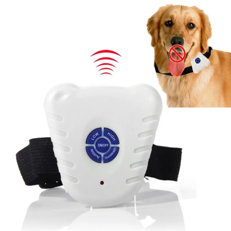 Collier anti-aboiement ultrasons pour petit chien 2026