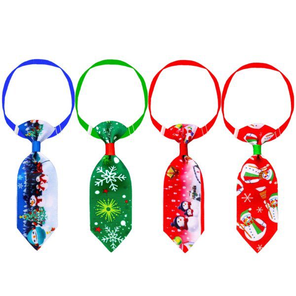126059-bad660.jpg Nœuds Papillon de Noël pour Animaux de Compagnie – Lot de 10 Pièces