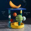 Creative Planet Cat Climb, petit arbre à chat, planche à gratter intégrée en sisal pour animaux de compagnie