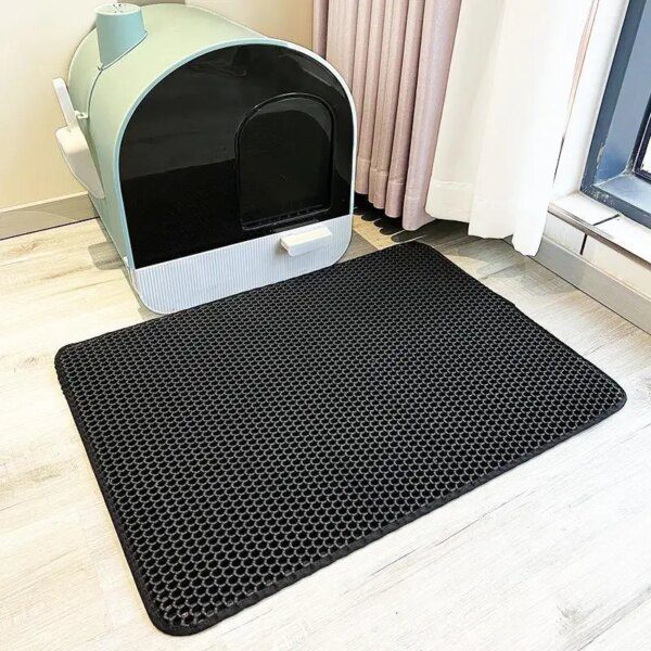 126660-f1b7ed.jpg Tapis Litiere Double Couche Chat