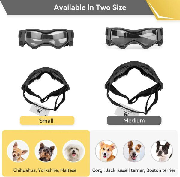 126712-e33687.jpg Lunettes de Soleil de Protection UV pour Chien – Spéciales Petites