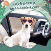 Lunettes de Soleil Anti-Buée pour Petit Chien – Protection UV & Style Cœur