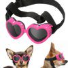 Lunettes de Soleil Anti-Buée pour Petit Chien – Protection UV & Style Cœur