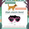 Lunettes de Soleil Anti-Buée pour Petit Chien – Protection UV & Style Cœur