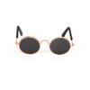 Lunettes de Soleil Rondes Vintage Réfléchissantes pour Chien & Chat – Accessoire