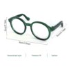 Lunettes Mignonnes en Plastique Transparent pour Animaux