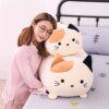 Coussin en peluche Animal doux, dessin animé, chien gras, chat, Totoro, pingouin, cochon en peluche