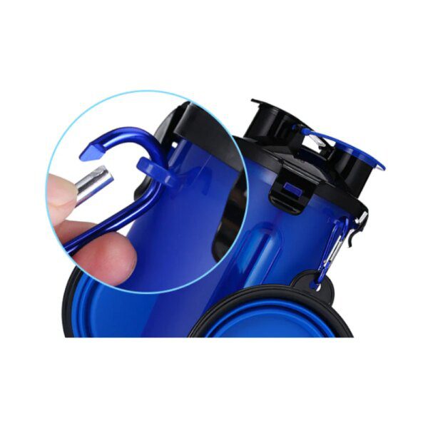 WALKH2O™ – Bouteille d’Eau Pliable 2-en-1 pour Chien & Chat 🐶💦