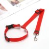 Laisse sécurité réglable nylon libération rapide chien 83 cm