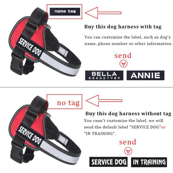 harnais pour chien réfléchissant en Nylon🐕‍🦺