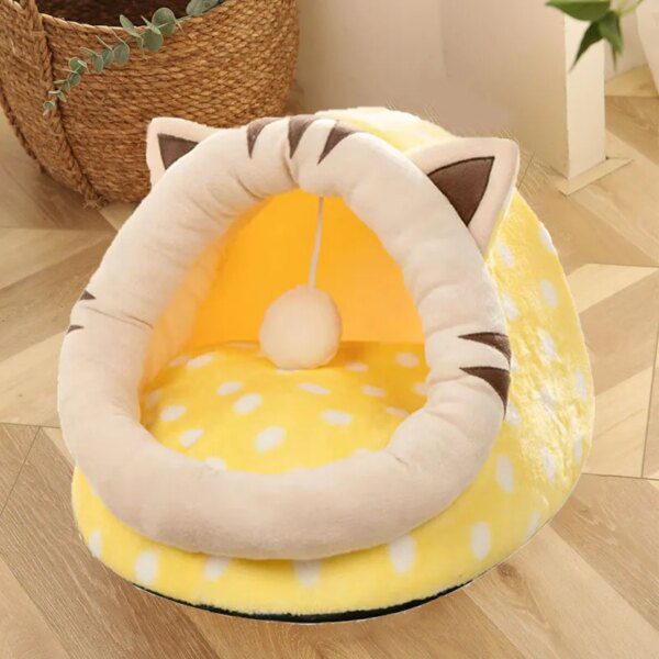 Panier pour chat ultra-doux & chaud – Coussin douillet pour chaton