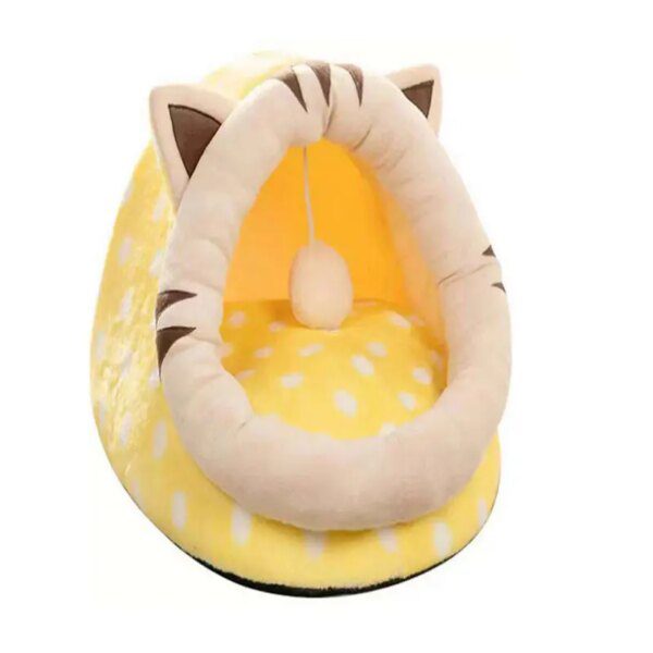 Niche CozyCave Cocoon™ – La grotte ultra-douce avec oreilles ludiques