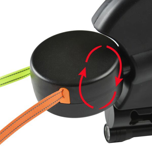 Laisse double automatique à double tête 360° – Liberté équilibrée & contrôle