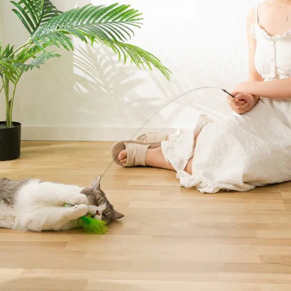 Jouet Interactif à Ventouse pour Chat – Simulation d’Oiseau