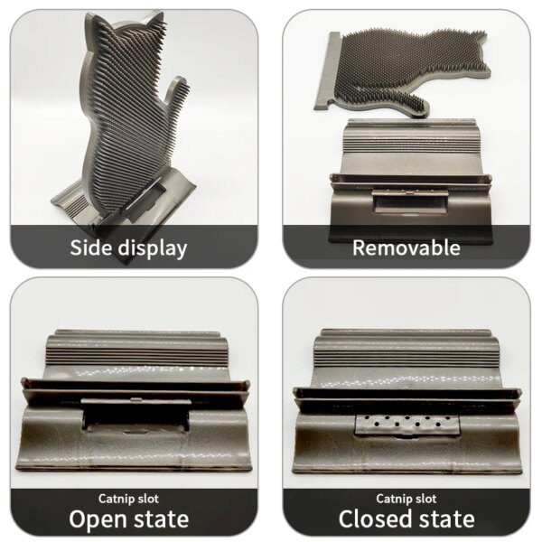 24958-126e1d.jpg Brosse Auto-Toilettage pour Chat avec Herbe à Chat – Peigne