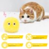 Balle Interactive en Peluche pour Chat – Sons Réalistes 🧶