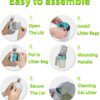 Pelle à Litière Autonettoyante Litter-Scoop™ – 2-en-1 avec Réservoir