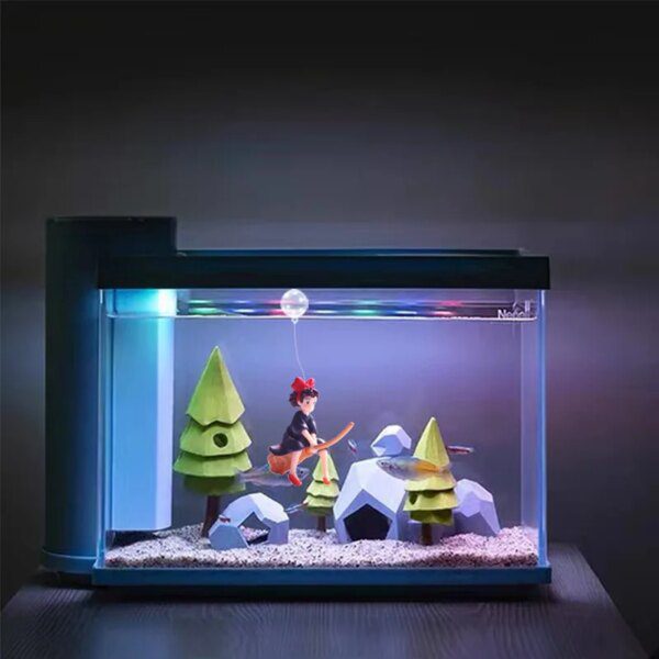 Ornements decor fond aquarium resine 🐟